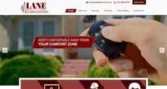 Desktop Screenshot of laneelectronics.com